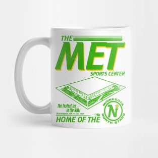 Defunct The Met Arena Minnesota North Stars Hockey Team Mug